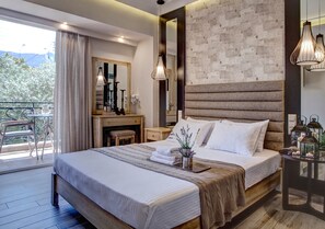 Double Room | In-room safe, individually decorated, individually furnished, desk - Luxury Villa Fotini (Thasos)