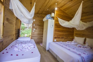 Standard Twin Room, 1 Bedroom | Premium bedding, in-room safe, iron/ironing board, free WiFi - Fullmoon Camping (Fethiye)