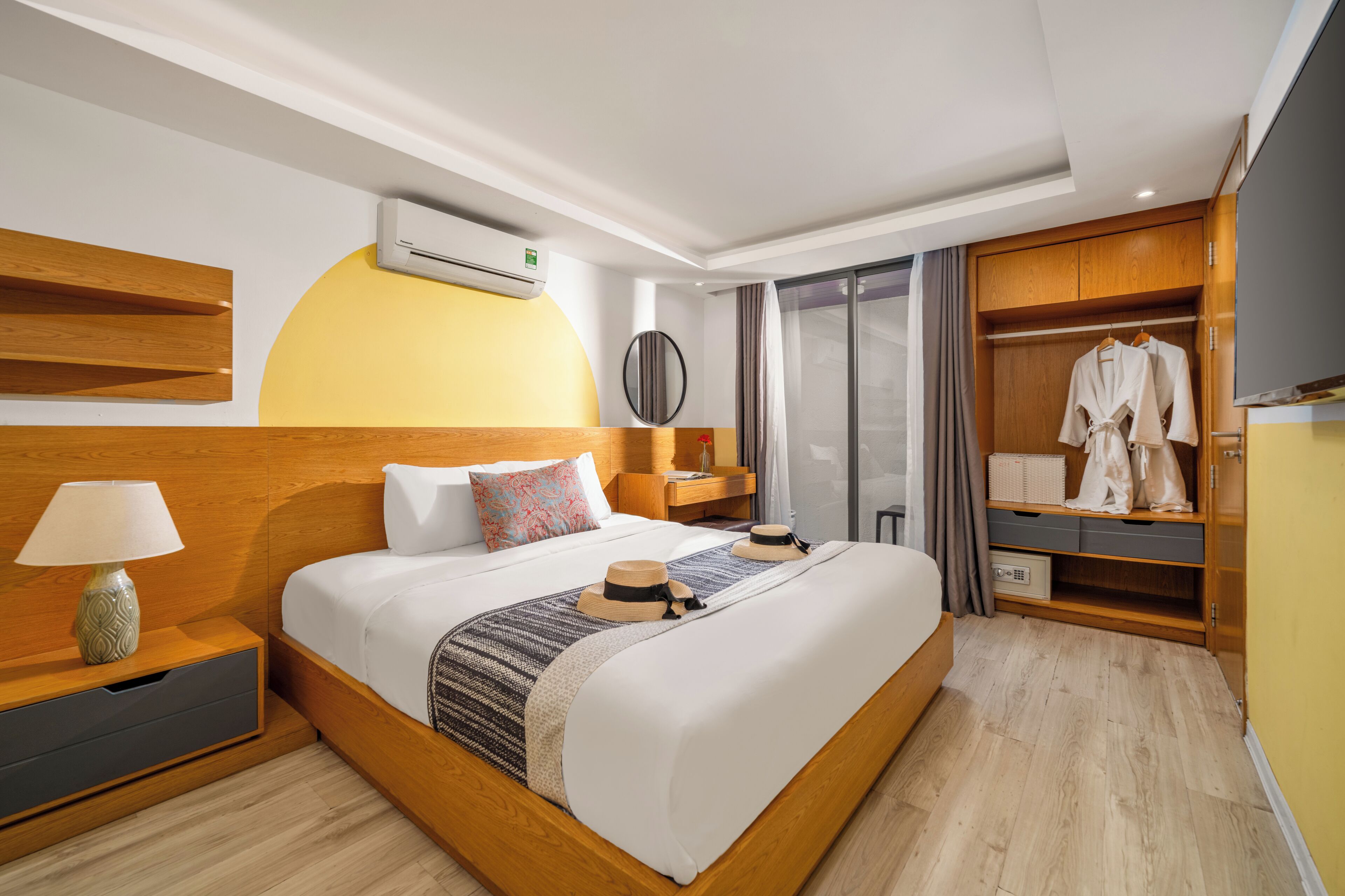 Bộ trải giường bằng vải cotton Ai Cập, bộ đồ giường cao cấp 