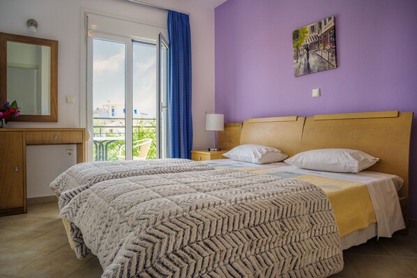Apartment | WiFi (free), bed sheets - Nautilus Apartments (Lesvos)