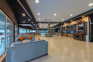 Lobby sitting area