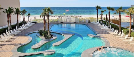 Indoor pool, a heated pool