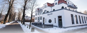 Majoituspaikan julkisivu