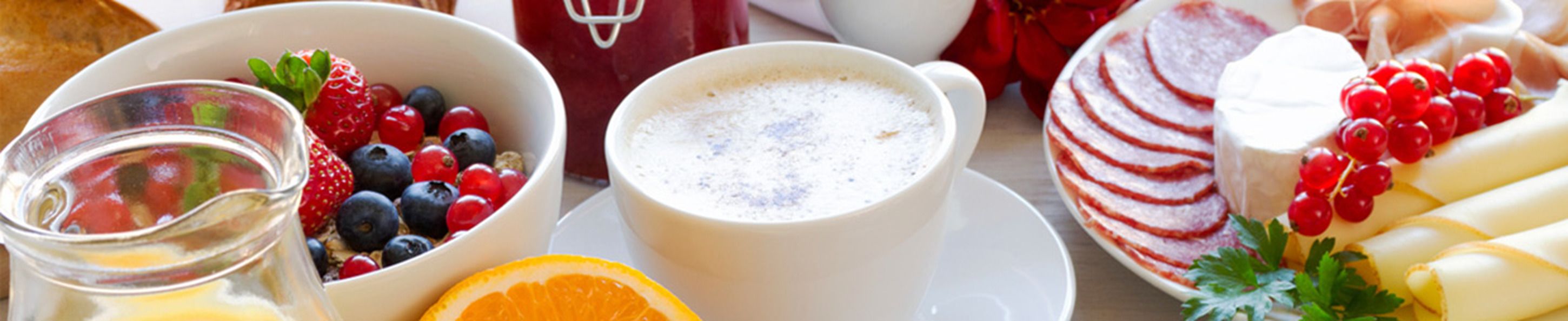 daily buffet breakfast (eur 12.90 per person)