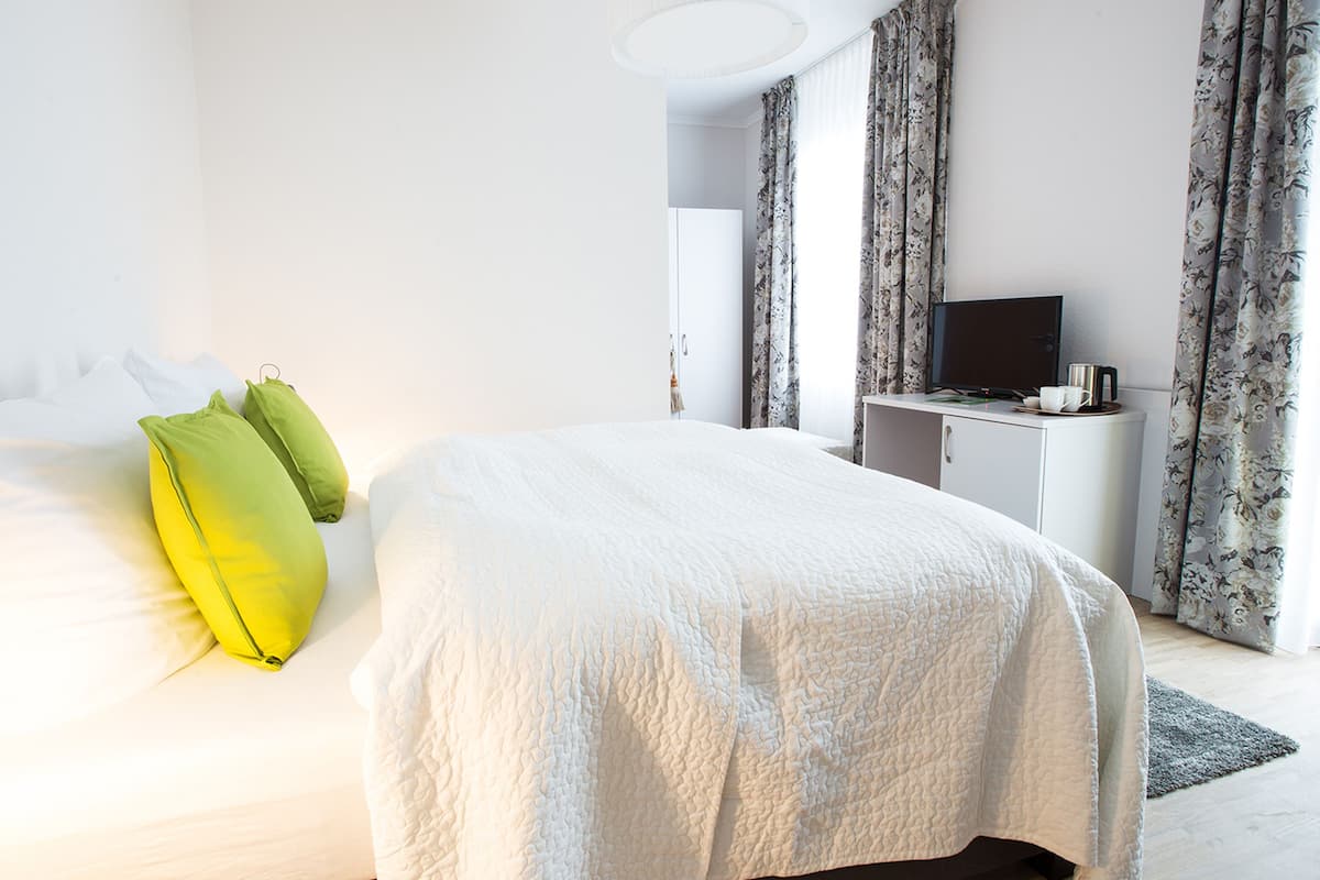 Double Room | In-room safe, desk, blackout drapes, soundproofing