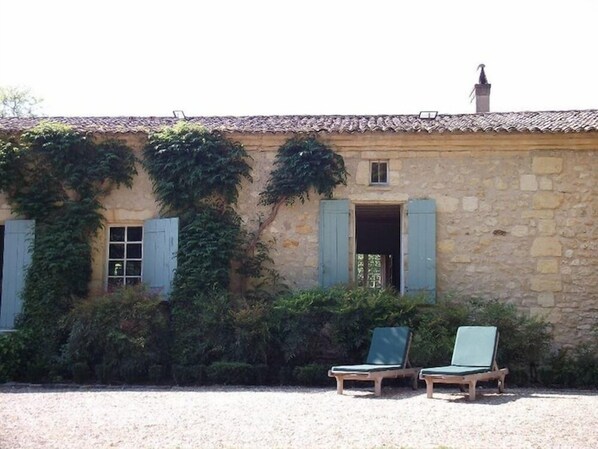 Façade de l’hébergement 