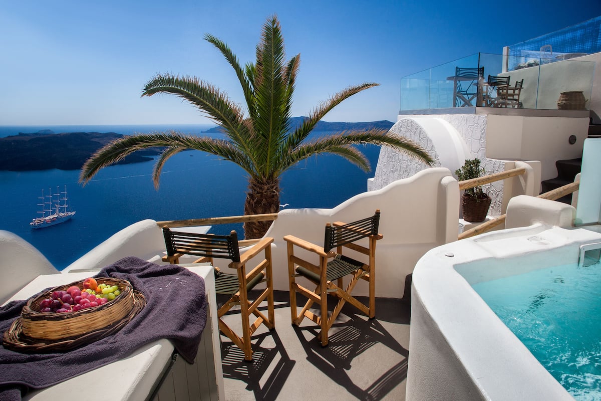 Superior Suite Outdoor Hot Tub Caldera View | Terraza o patio