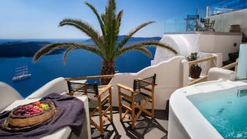 Superior Suite Outdoor Hot Tub Caldera View | Terrasse/Patio
