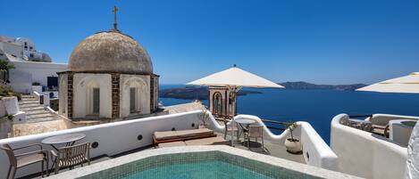 Signature Cave Suite, Outdoor Hot Tub | Vue depuis le balcon