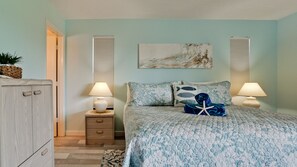 2 bedrooms, desk, iron/ironing board, free WiFi