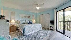 2 bedrooms, desk, iron/ironing board, free WiFi