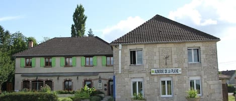 Vue depuis lâhĂ©bergement