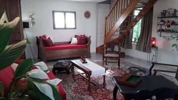 Dupleks Comfort, 1 kamar tidur, kamar mandi pribadi | Area keluarga