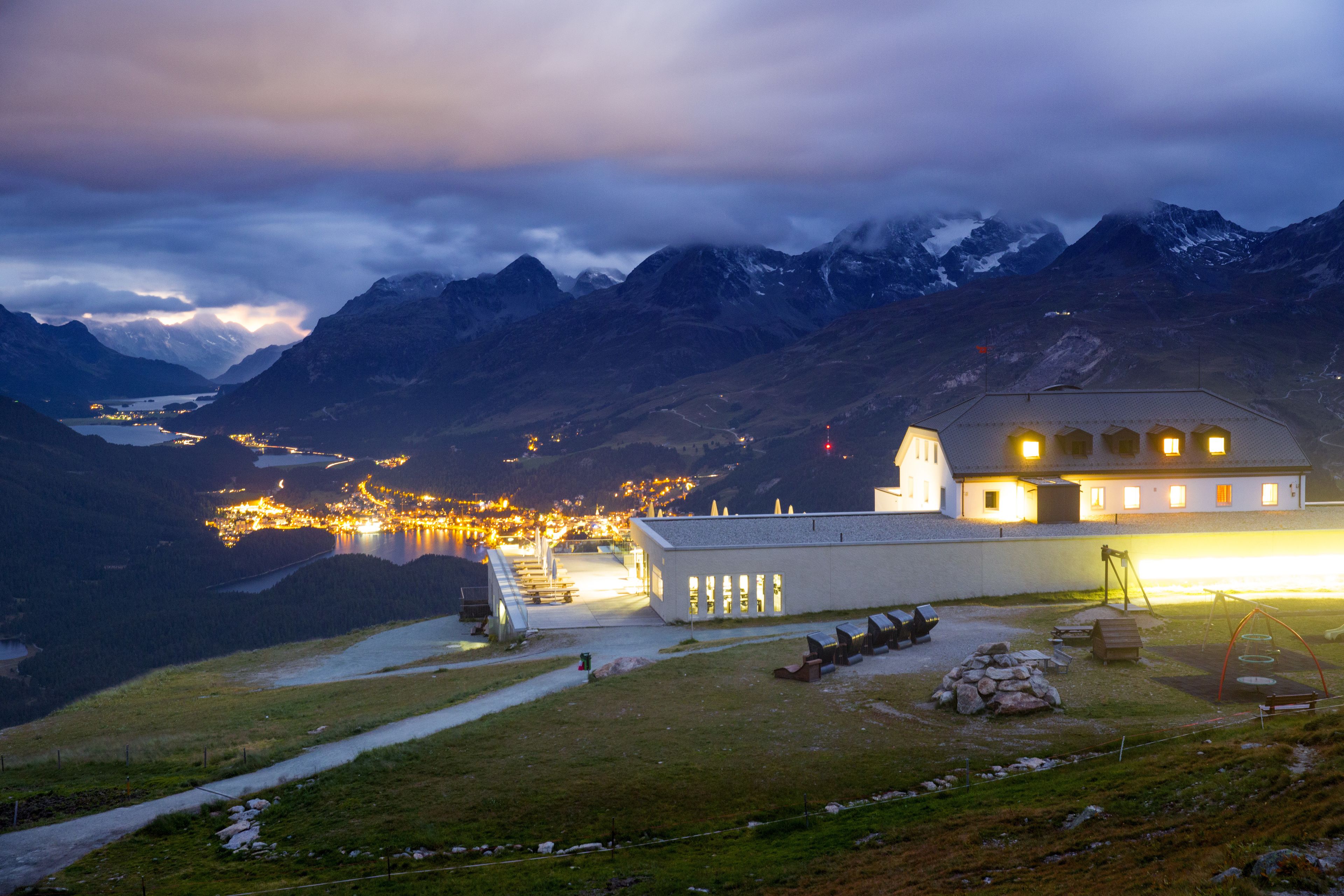 Front of property - evening/night