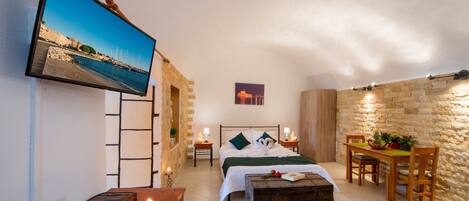 Appartement, 1 chambre | Coffres-forts dans les chambres, bureau, chambres insonorisées