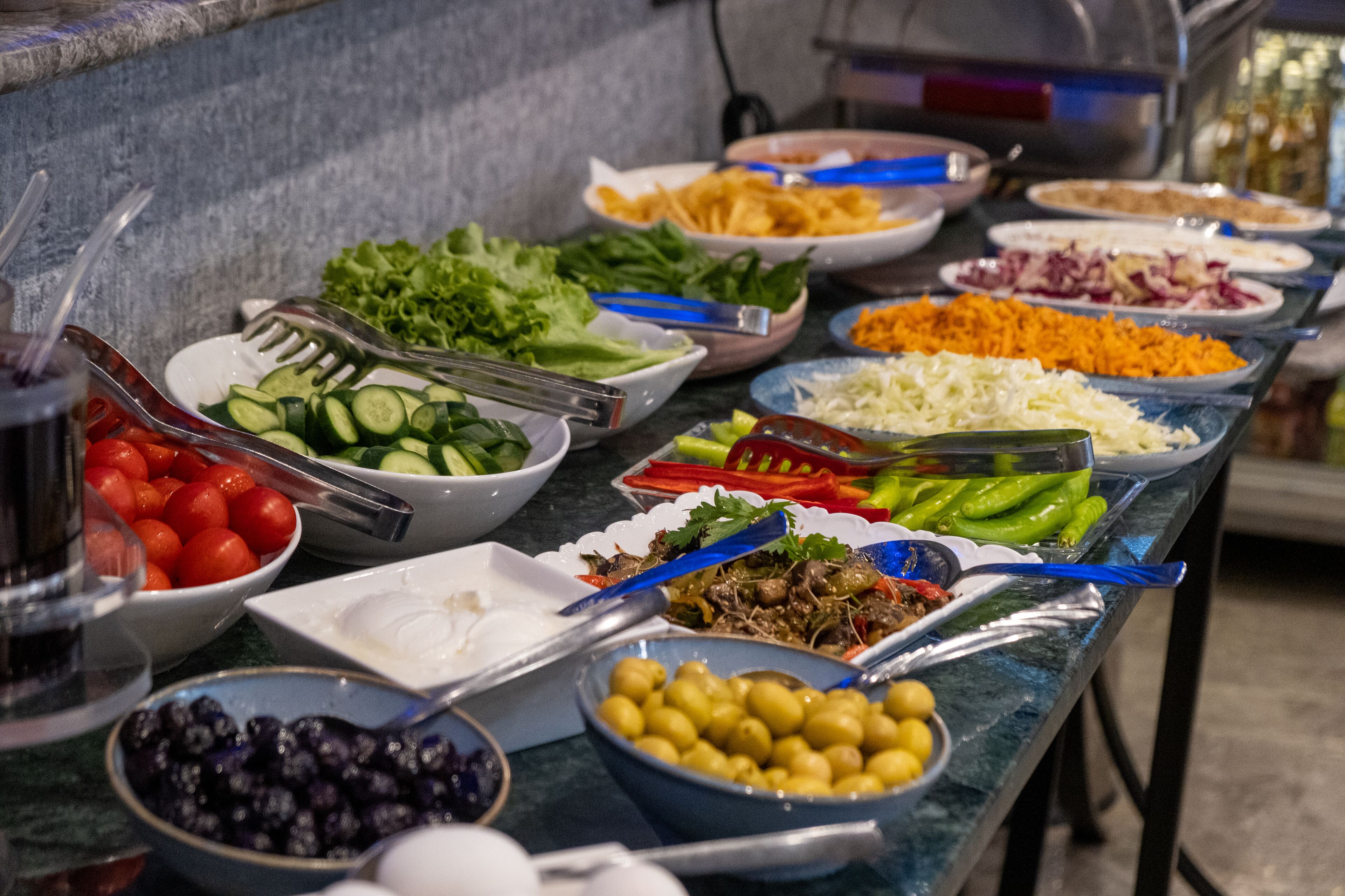 daily buffet breakfast (eur 13 per person)
