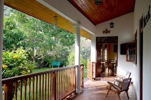 Classic Double Room, Garden View, Garden Area | Terrace/patio