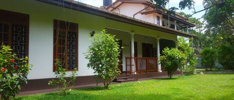 Façade de l’hébergement