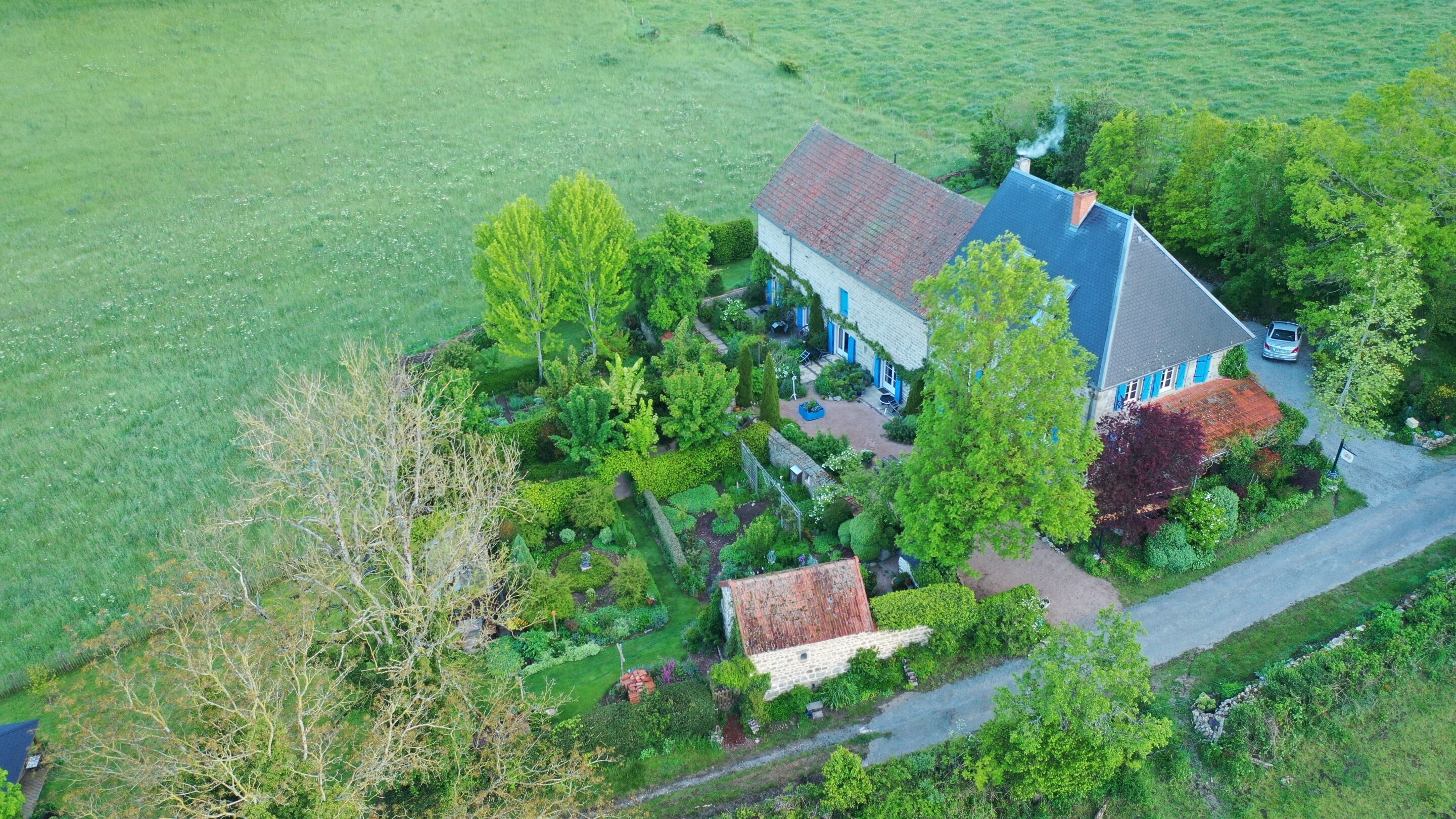 Vue depuis l’hébergement