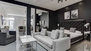 Habitación doble (3203) | 2 habitaciones, ropa de cama de alta calidad y escritorio