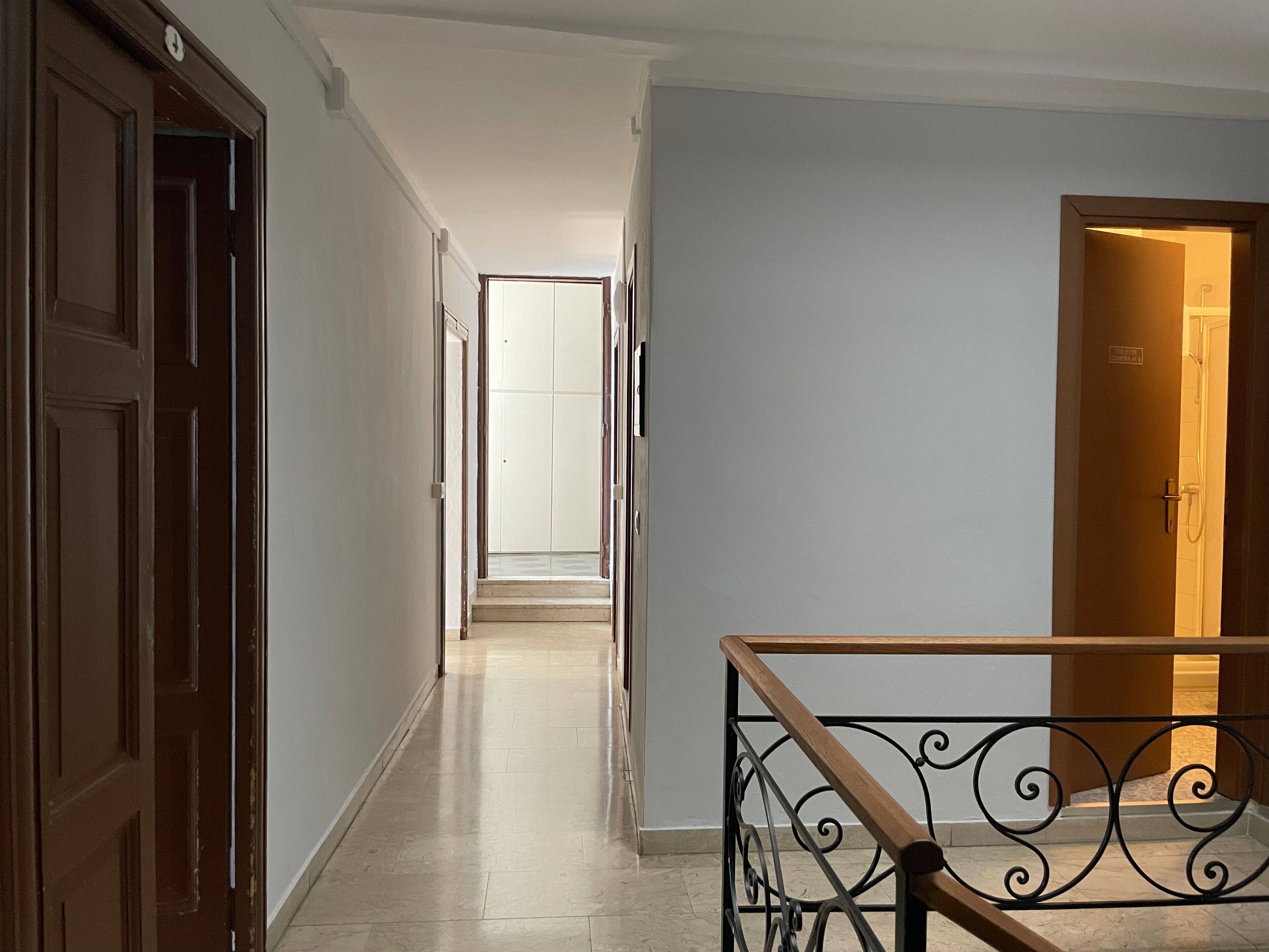 basic quadruple room | bathroom | shower, hair dryer, towels