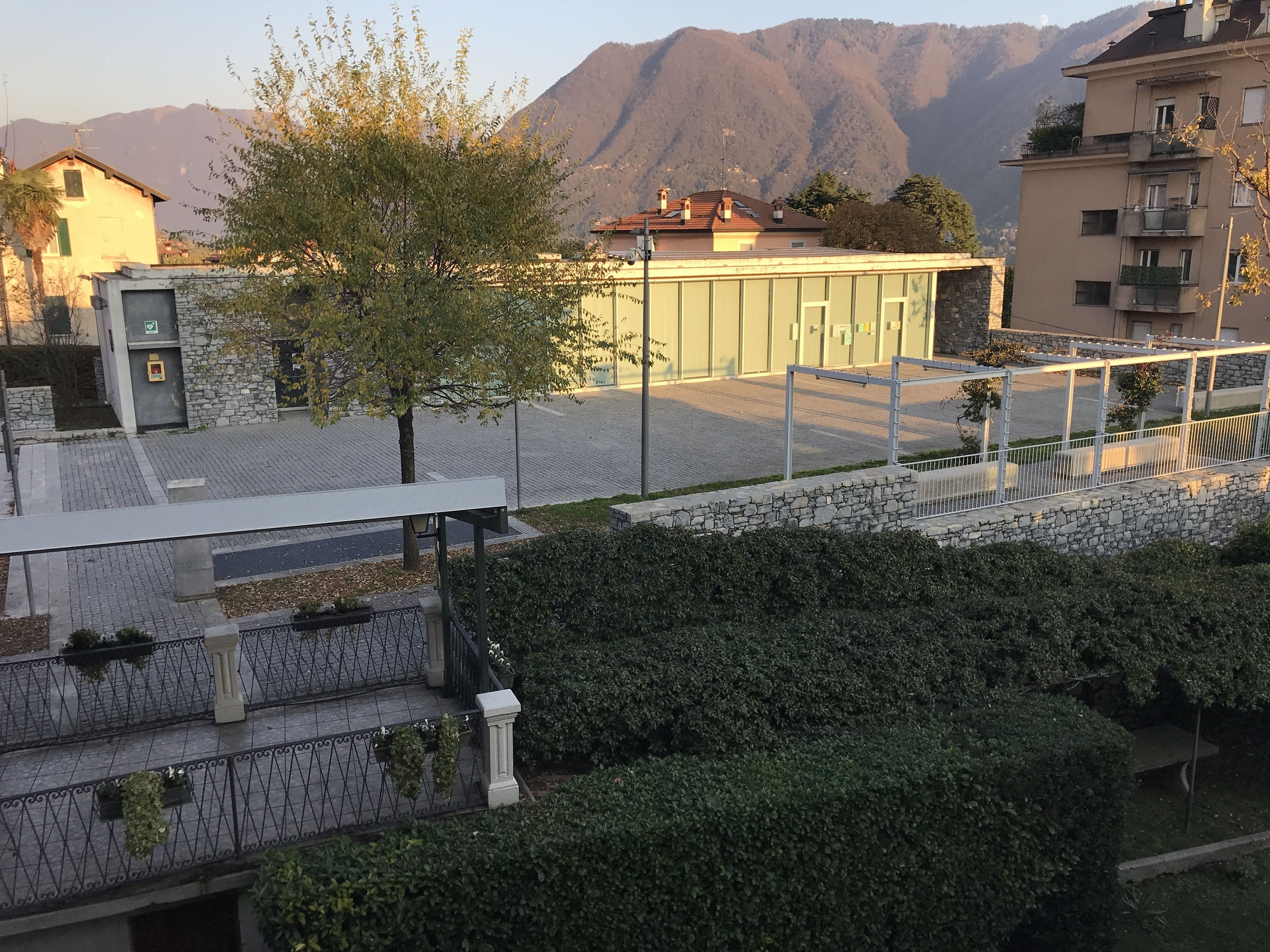 basic quadruple room | view from room