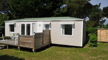 Mobile Home (Premium Orchidée 3 chambres) | Terrasse/Patio