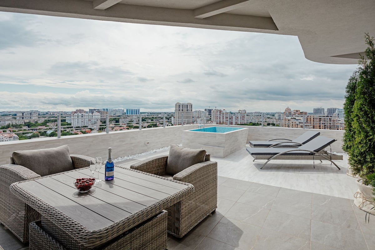 Exclusive-studiosuite | Hawaiiansk terrasse