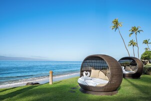 On the beach, white sand, scuba diving, snorkeling