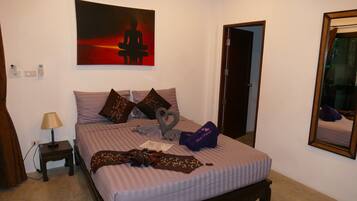 2 slaapkamers, reisbedje, gratis wifi, beddengoed