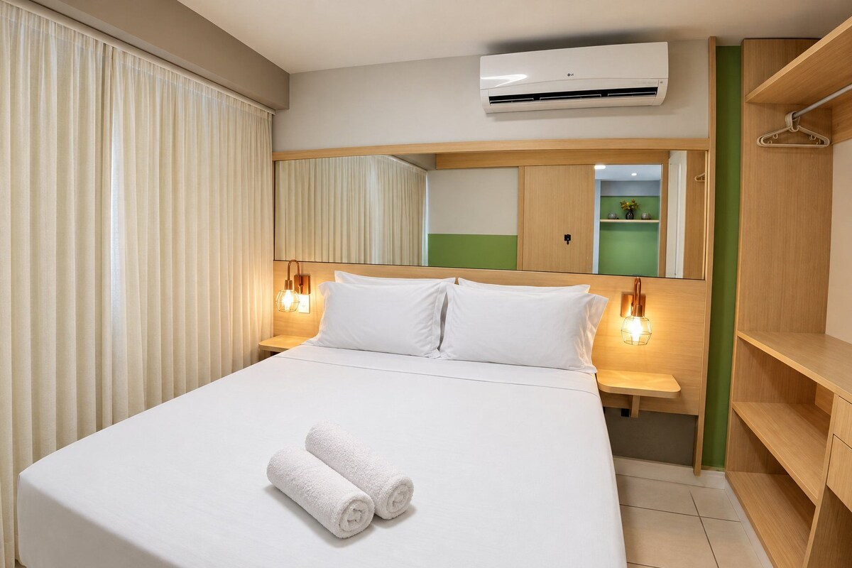 Premium Apartment | 1 bedroom, laptop workspace, blackout curtains