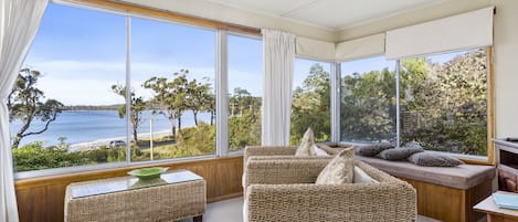 Vue depuis l’hébergement