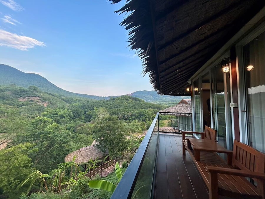 Phu Thok Deluxe Villa | Terraço/pátio