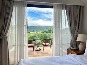 Phu Thok River Villa | Vista montagna