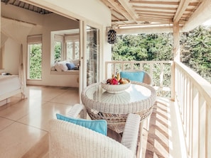 Superior Suite, 1 Bedroom, Pool View | Terrace/patio