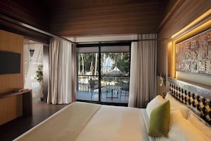 Luxury Double Room | 1 bilik tidur, peralatan tempat tidur premium, bar mini