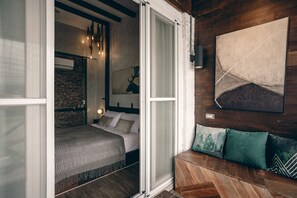 Habitación doble, balcón | Terraza o patio