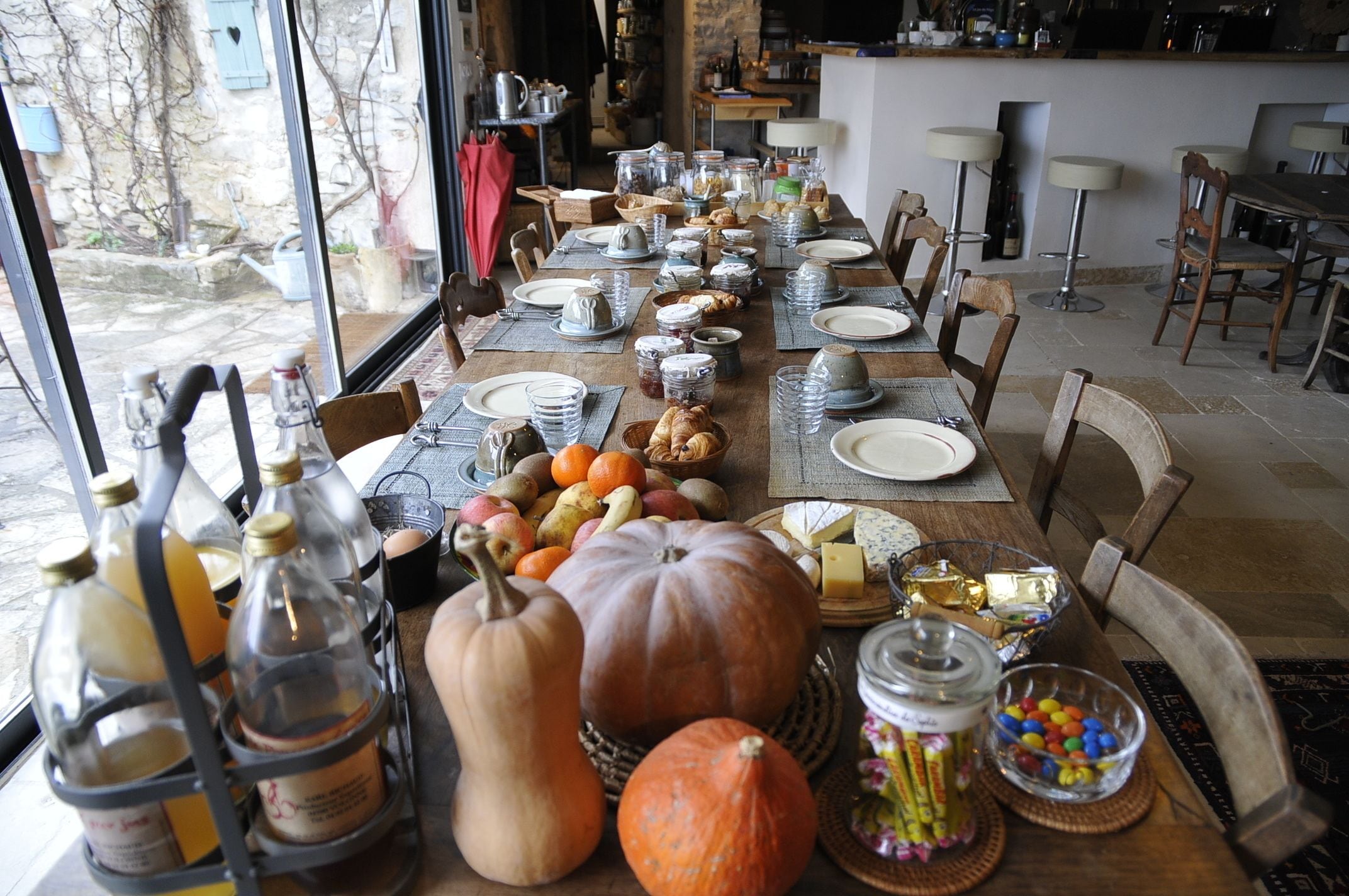 Gratis morgenmadsbuffet hver dag