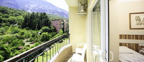 Uitzicht vanuit de kamer