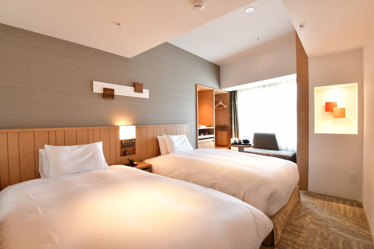 Premium bedding, down duvets, in-room safe, individually decorated