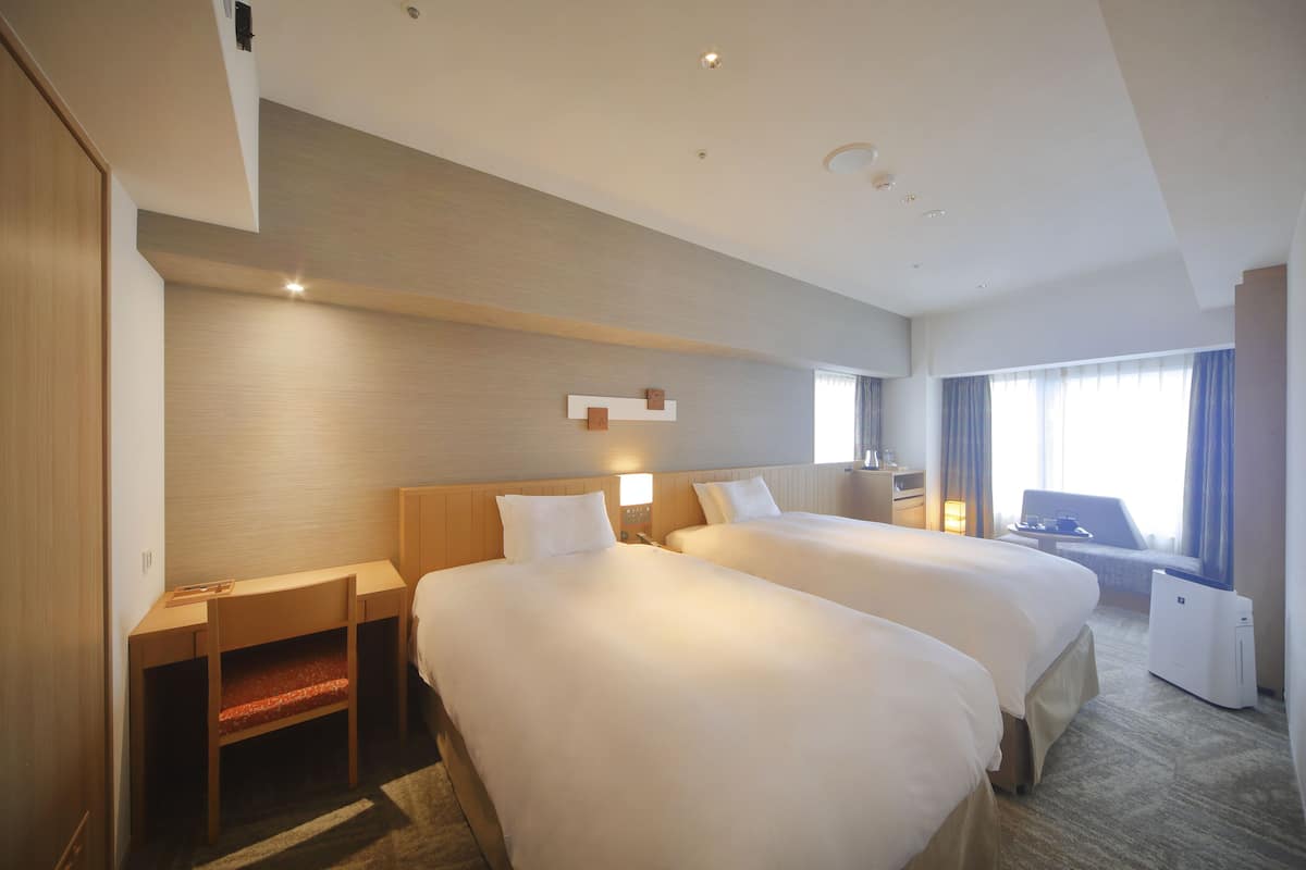 Premium bedding, down duvets, in-room safe, individually decorated