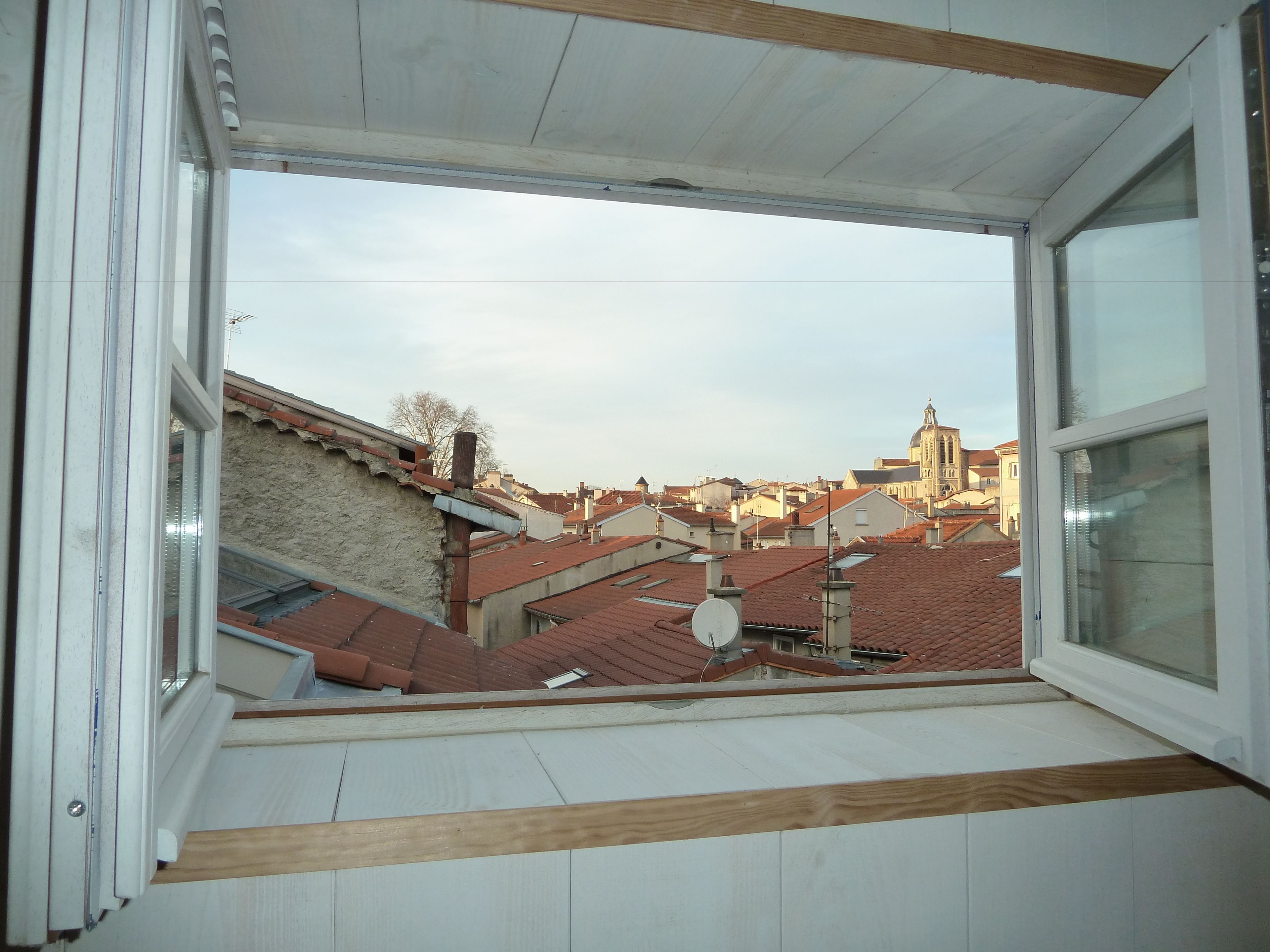 Uitzicht vanuit accommodatie