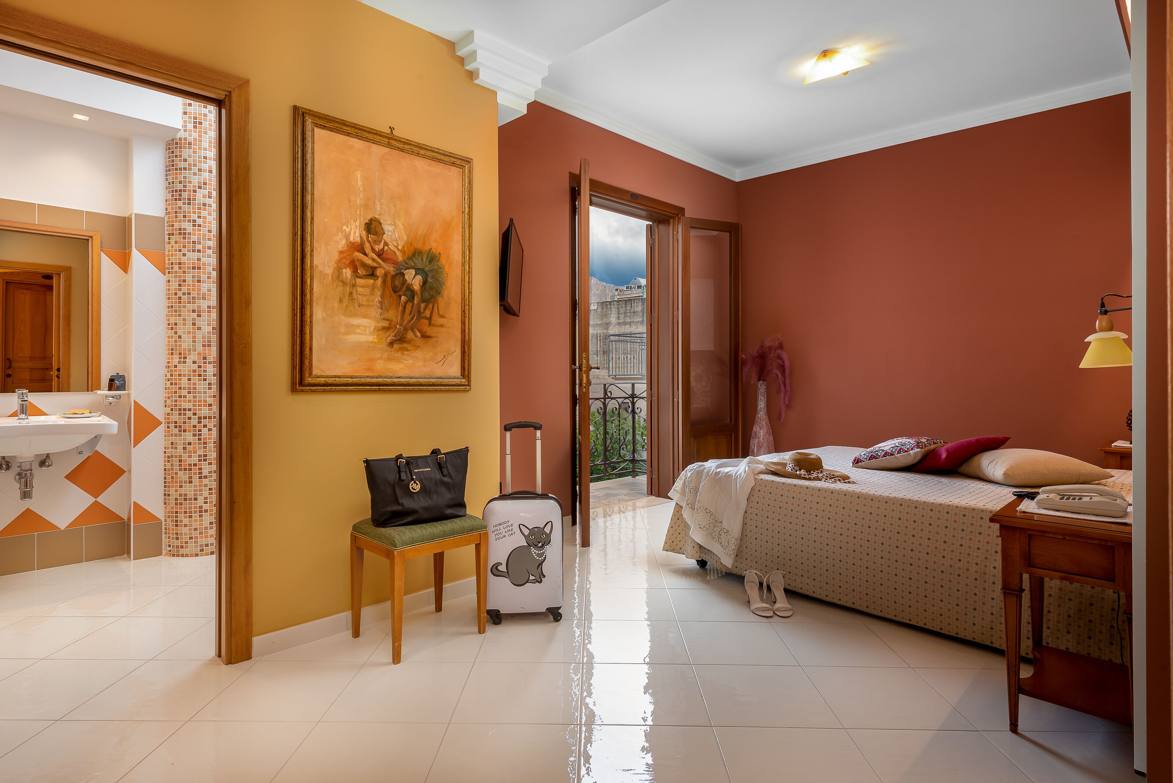 double or twin room, balcony | premium bedding, minibar, desk, free wifi