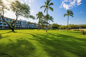 Property grounds - Spacious Condo with Backyard and Ocean views | Mauna Kea Resort (Kamuela)