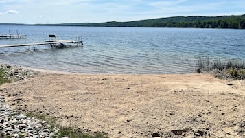 Am Strand, Liegestühle, Strandtücher