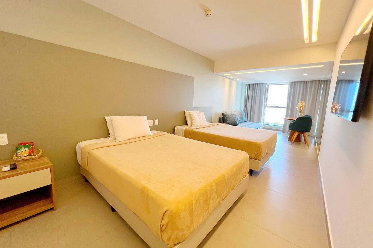 Apartamento | 1 dormitorio, caja fuerte, decoración individual y mobiliario individual