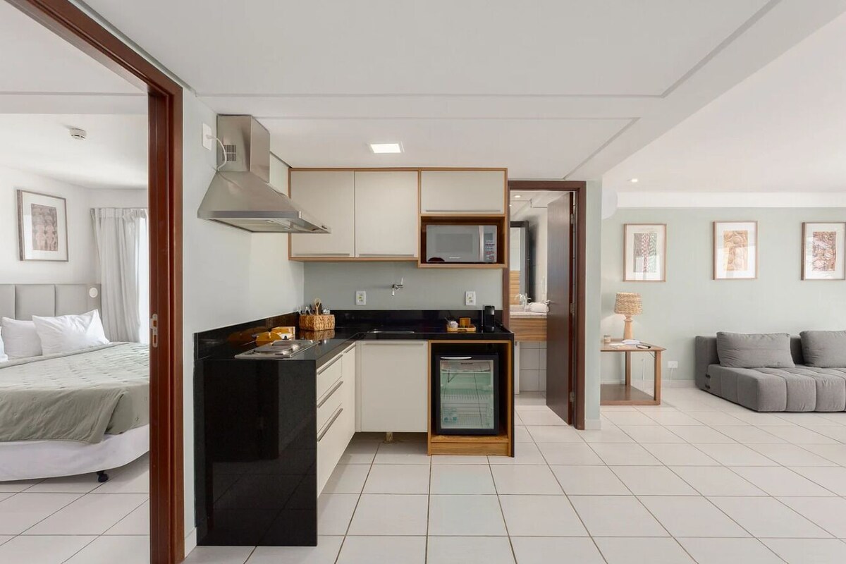 Apartment | In-room safe, blackout drapes, soundproofing, WiFi (free)