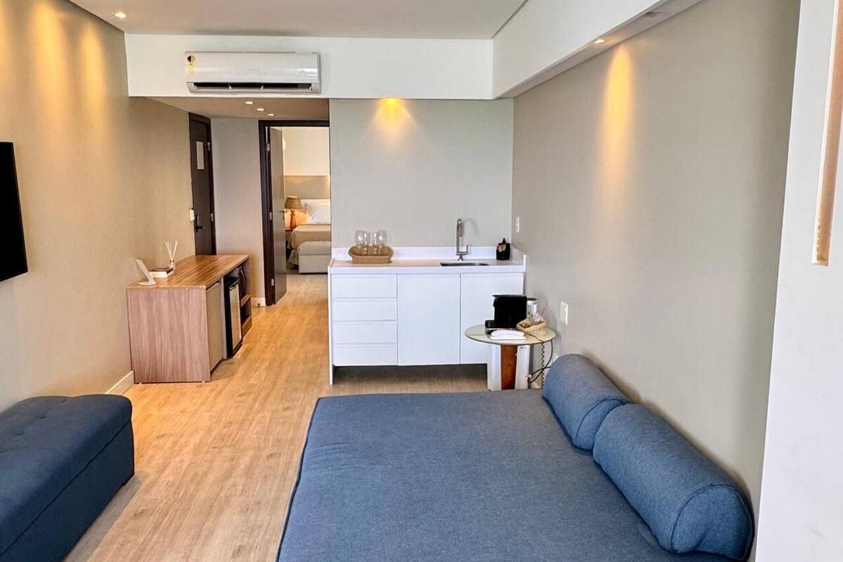 Suite Premium | 1 dormitorio, caja fuerte, decoración individual y mobiliario individual