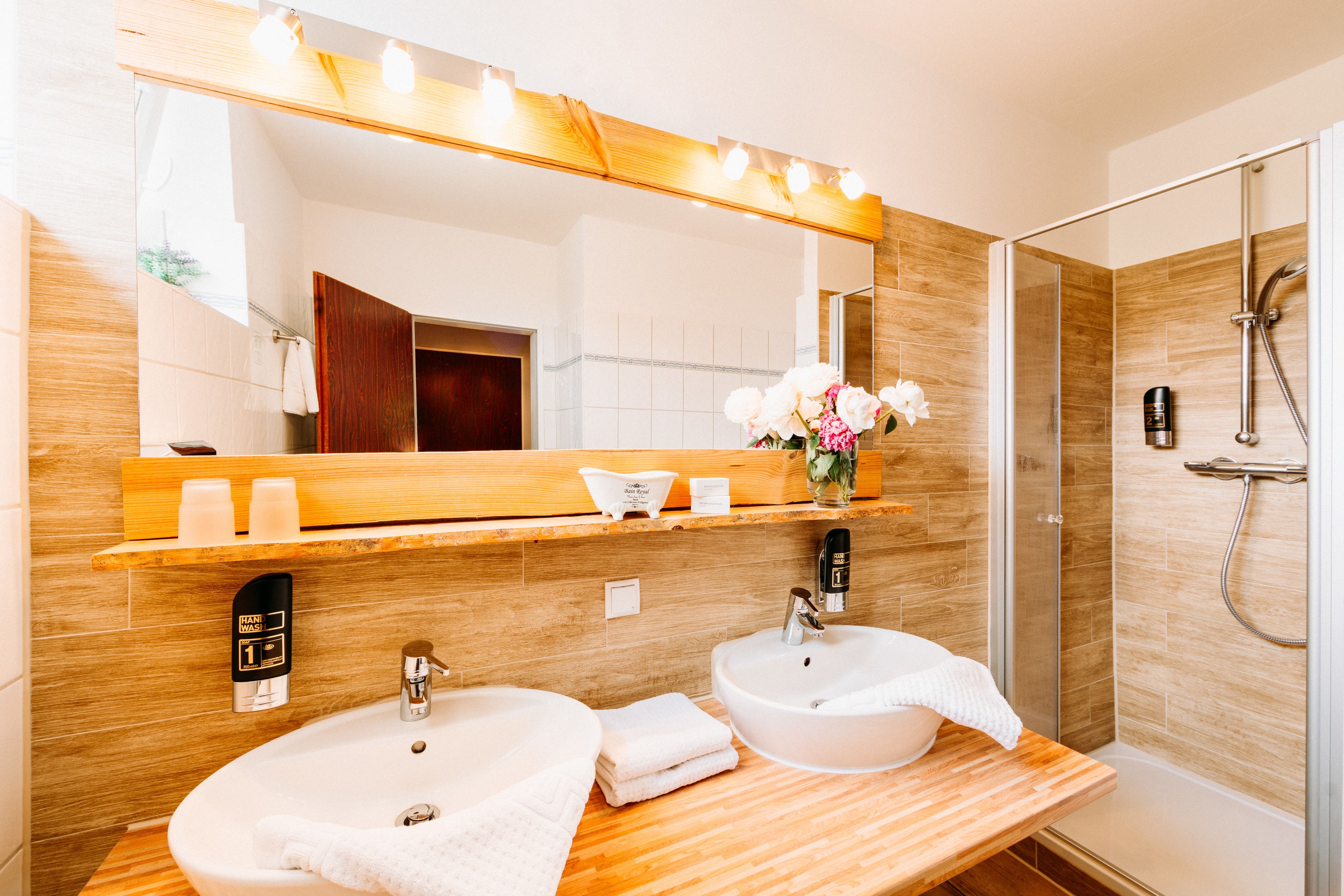 family double room | bathroom shower