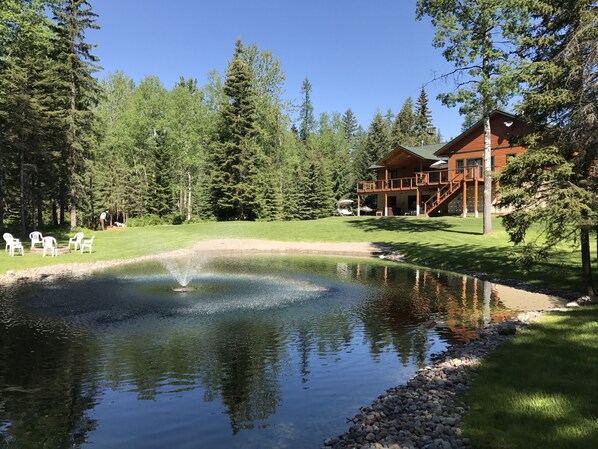 Exterior - Luxury Home on Glacier Tamarack offers Tranquility, Sleeps 12 (Columbia Falls)